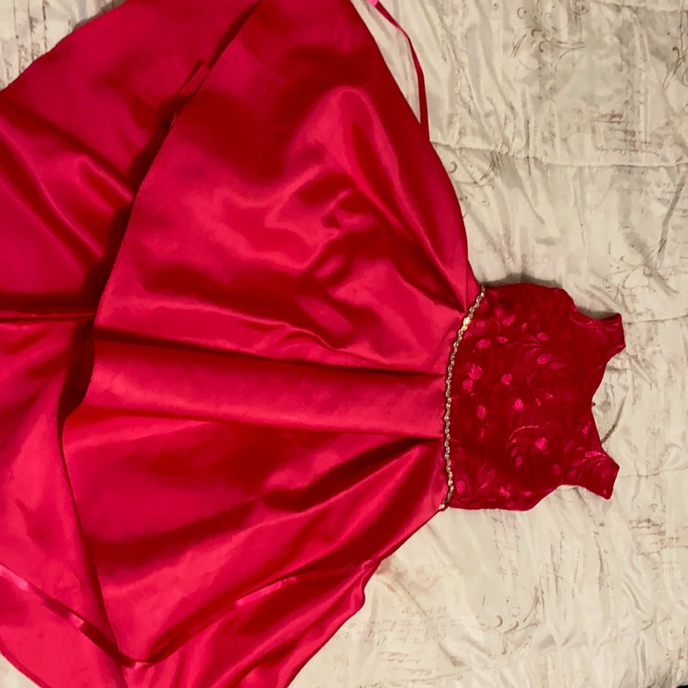 Formal pink dress